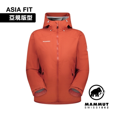 【Mammut 長毛象】Convey Tour HS Hooded Jacket AF GTX防水連帽外套 女款 陶紅 #1010-28801