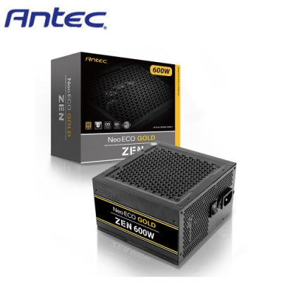 Antec 安鈦克 NEG ZEN 600W (直出線款) 金牌 電源供應器