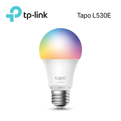 TP-LINK Tapo L530E 1600萬色 多彩調節 8.7W 節能LED Wi-Fi 智慧照明 全彩智能燈泡(支援Google音箱)