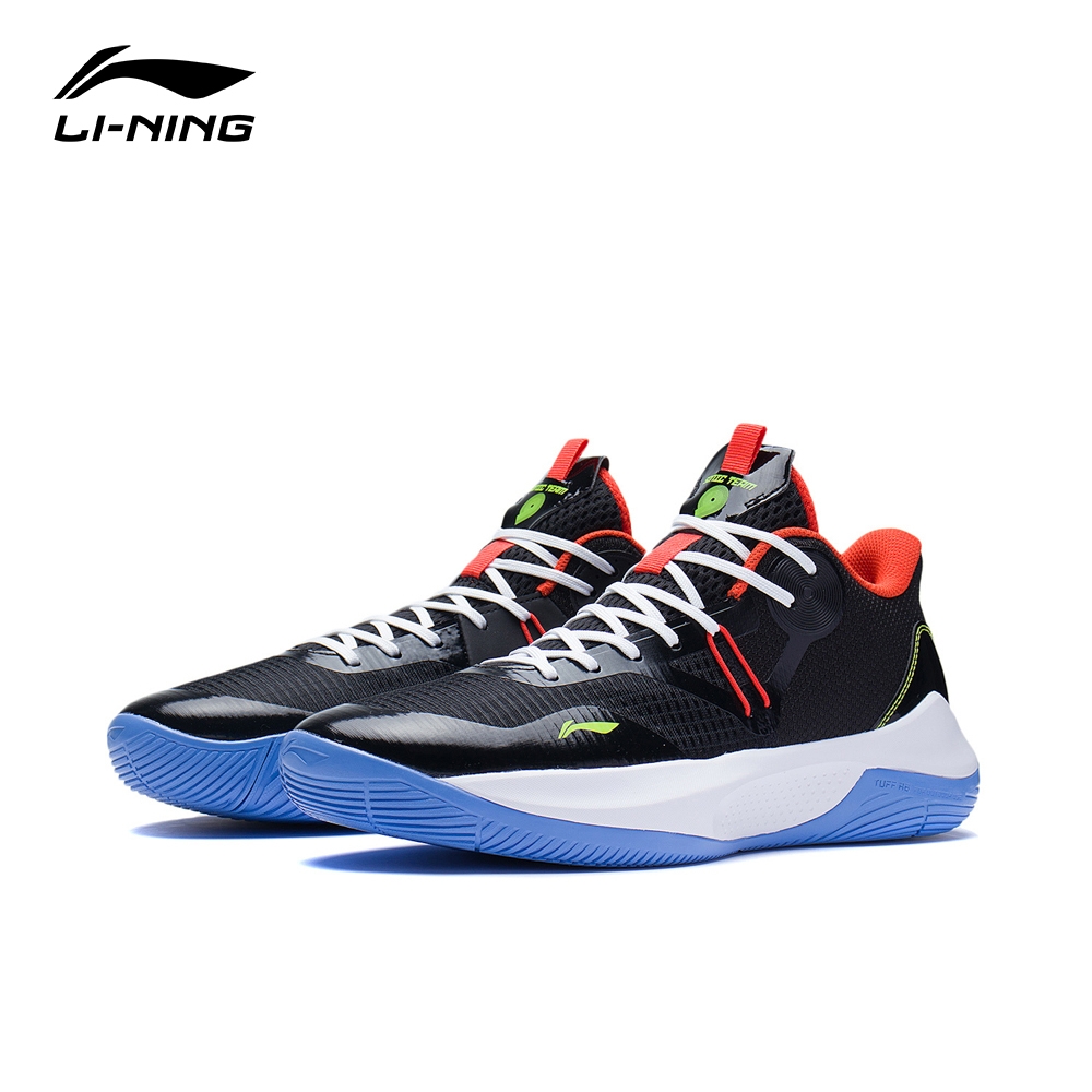 【LI-NING 李寧】音速 Team Low 男子 透氣清涼 籃球鞋 黑色 (ABPS023-2)