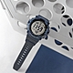 CASIO卡西歐 / 運動潮流 計時碼錶 兩地時間 防水100米 電子數位 橡膠手錶-藍色/50mm product thumbnail 2