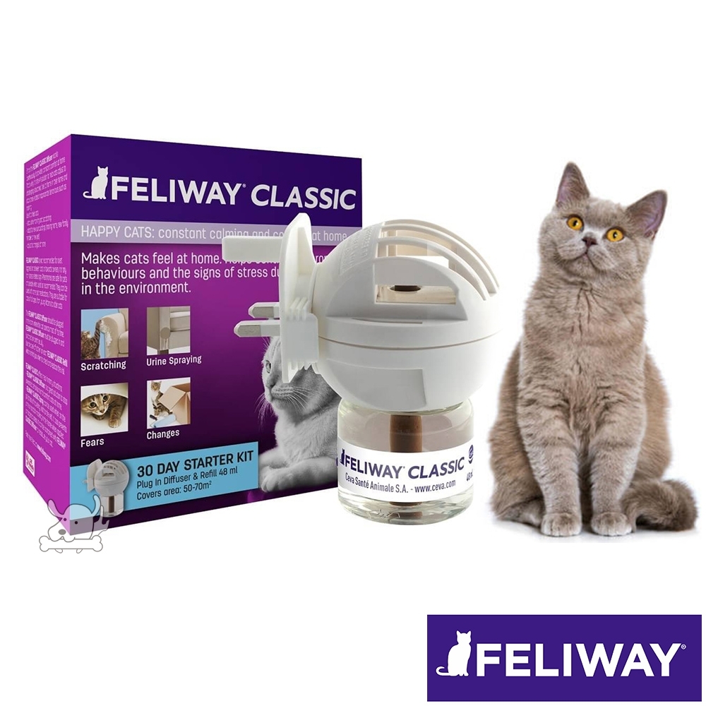 FELIWAY 費利威 CLASSI貓咪費洛蒙 插電組 48ml