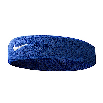 Nike Swoosh Headband [NNN07402OS] 男女 簡約 頭帶 運動 休閒 毛巾 吸汗 藍