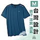 Firestar 台灣設計 透氣吸濕排汗圓領機能短袖上衣 男 product thumbnail 1