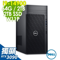 Dell 戴爾 Precision 3680(i9-14900/64G/2TB+2TB SSD/RTX3090-24G/W11P)