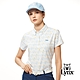 【Lynx Golf】女款吸溼排汗機能滿版配色造型Lynx字樣繡花領尖扣短袖POLO衫/高爾夫球衫-白色 product thumbnail 2