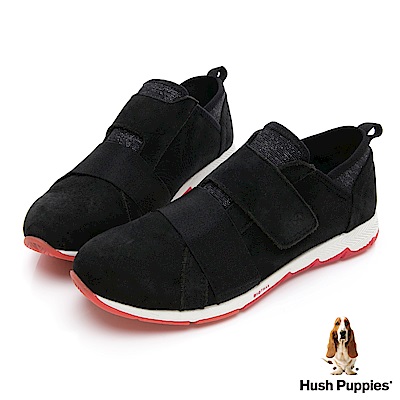 Hush Puppies CESKY 動能健走鞋-幻黑