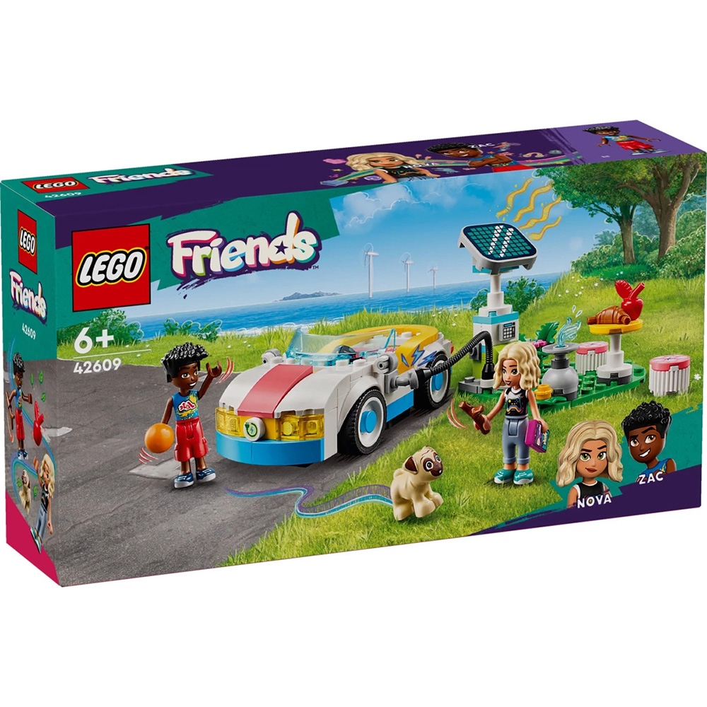 樂高LEGO Friends系列 - LT42609 電動汽車和充電器
