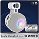 【架霸】Apple HomePod mini 智能音響整線壁掛收納固定架 透明 product thumbnail 10