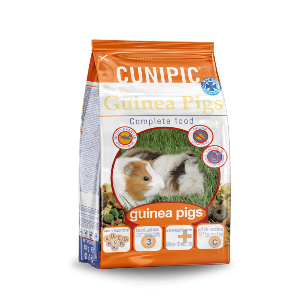 【西班牙CUNIPIC】優質系列-天竺鼠亮毛主食800g