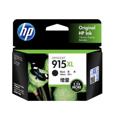 HP 915XL 3YM22AA 黑色 高容量 原廠墨水匣