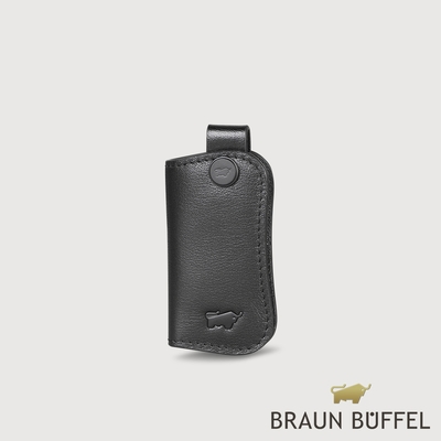 【BRAUN BUFFEL 德國小金牛】台灣總代理 卡斯 鎖包-黑色/BF525-100-BK