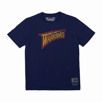 Mitchell & Ness NBA Team Logo Tee Warriors 金洲 勇士 M&N MT22ATS01GSWR