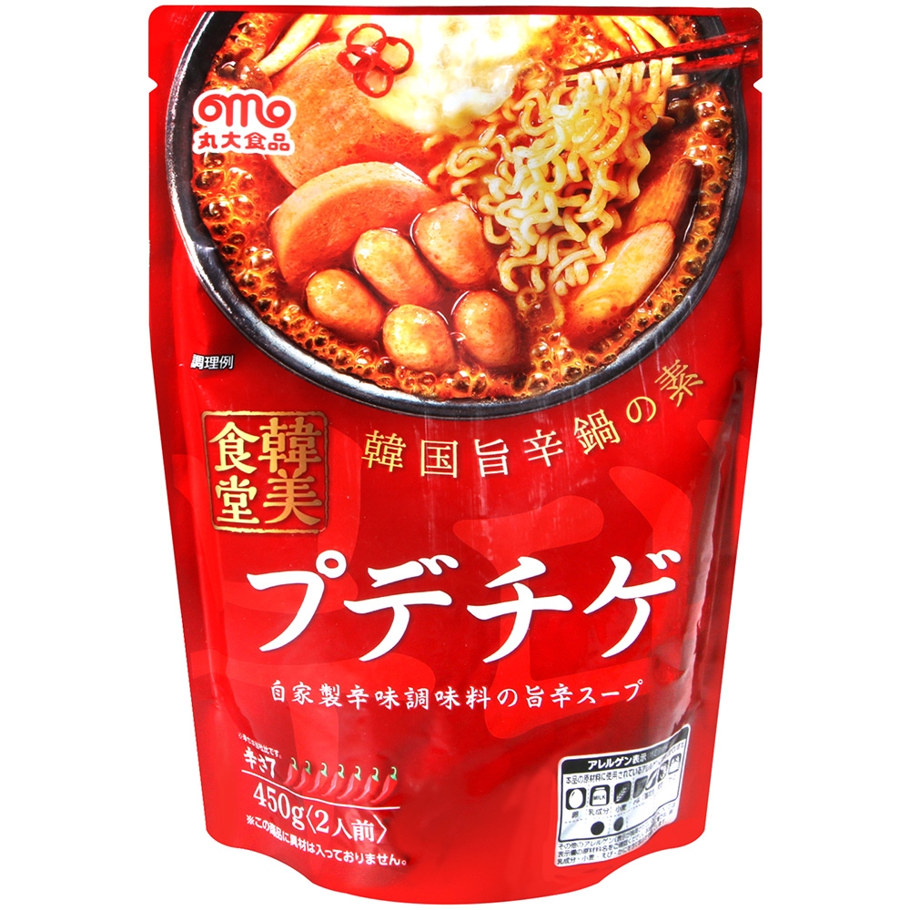 丸大 韓美食堂 部隊鍋風味湯底 450ml