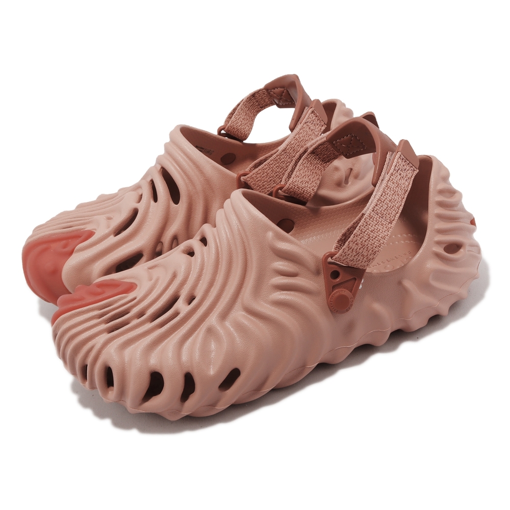 Crocs Salehe Bembury x The Pollex Clog 男女鞋鮭魚粉聯名涼鞋卡駱馳