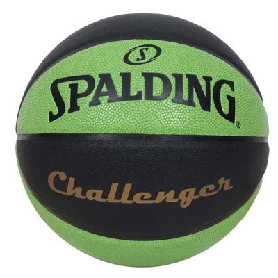 SPALDING CHALLENGER系列#7合成皮籃球-訓練 室外 室內 SPB1132B7 綠黑金