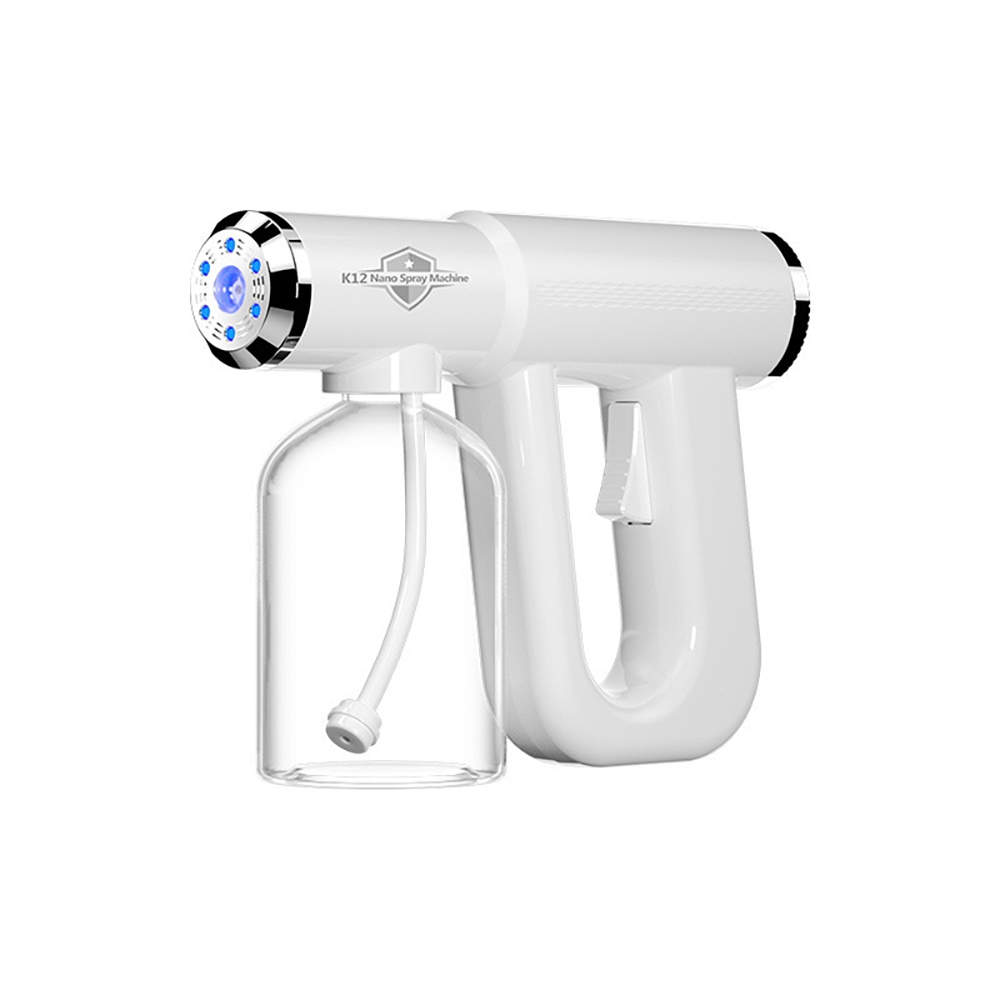 ANTIAN K12手持納米藍光霧化消毒槍 防疫殺菌噴霧槍 USB充電消毒機 電動噴霧機 空氣清淨機 300ML