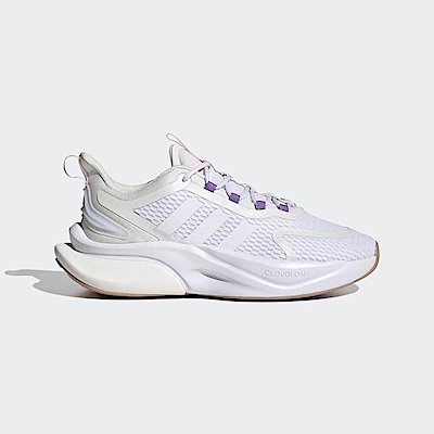 Adidas Alphabounce + HP6150 女 慢跑鞋 運動 路跑 緩震 舒適 透氣 愛迪達 白 紫