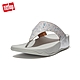 【FitFlop】LULU GLITTER SPLASH WIDE FIT TOE-POST SANDALS 潑墨亮粉夾腳涼鞋-女(銀色) product thumbnail 1