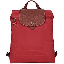 LONGCHAMP Le pliage 尼龍折疊後背包(紅色)