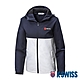 K-SWISS  Windbreaker 刷毛防風外套-女-藍/白 product thumbnail 1