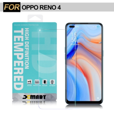 Xmart for OPPO Reno 4 /Reno2 /A72 /Galaxy M11/ realme 6/ Desire20 Pro共用薄型9H玻璃保護貼-非滿版