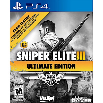 狙擊之神 3 終極版 Sniper Elite 3-PS4英文美版