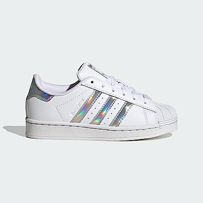 Adidas Superstar C IG0239 中童 休閒鞋 經典 Originals 炫彩 皮革 穿搭 白銀