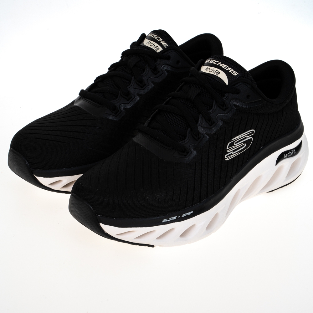 SKECHERS 運動鞋 男運動系列 ARCH FIT GLIDE-STEP - 232318BKW