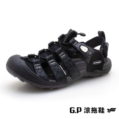 G.P 戶外越野護趾鞋(G2393W-10)黑色(SIZE:35-39)GP 涼鞋 溯溪 阿亮 卜學亮