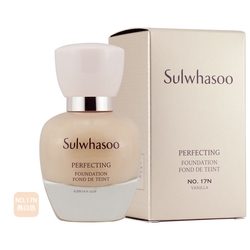 (即期品)Sulwhasoo 雪花秀 完美柔焦精華粉底 35ml #No.17N亮白色(效期至2024年12月)