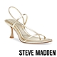 STEVE MADDEN-LOCKE 細帶夾腳繞踝涼跟鞋-金色 product thumbnail 1
