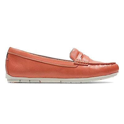 Clarks Un Terra 女休閒鞋  橘