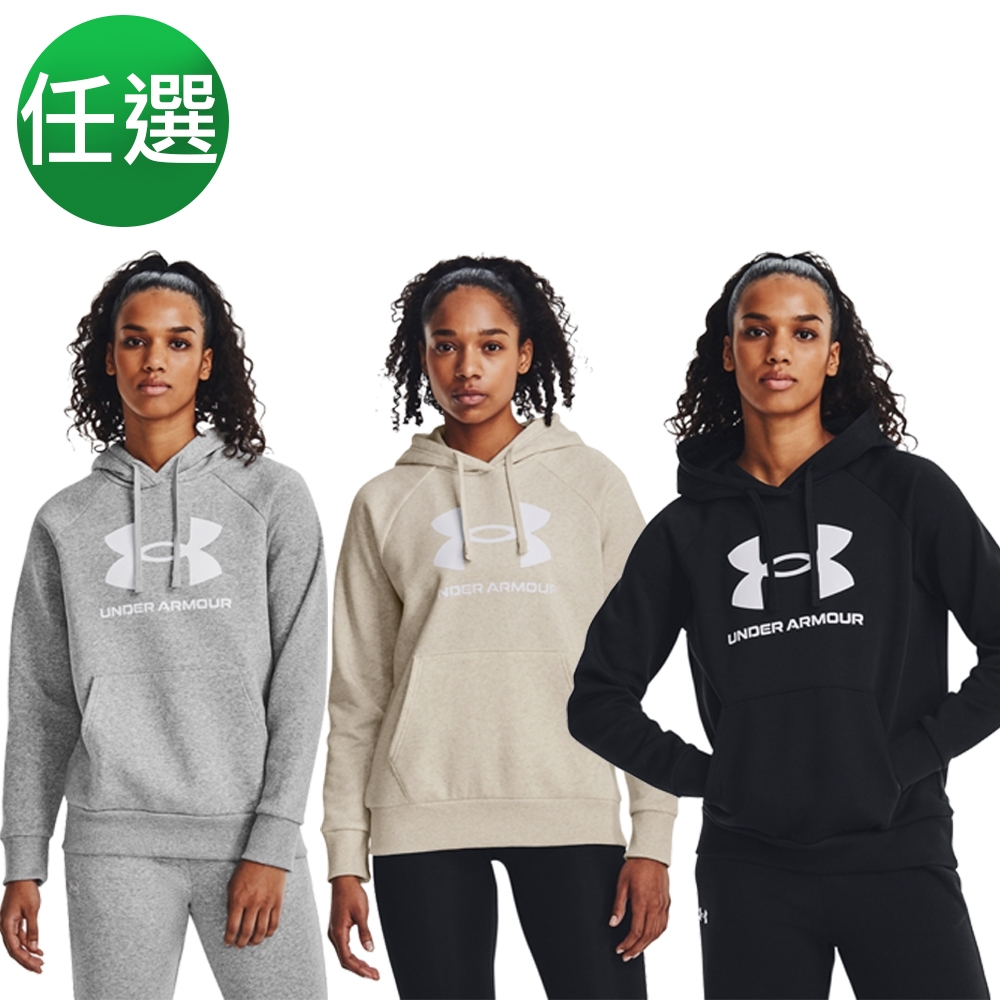 【UNDER ARMOUR】UA 精選女款logo套頭衫 多款任選