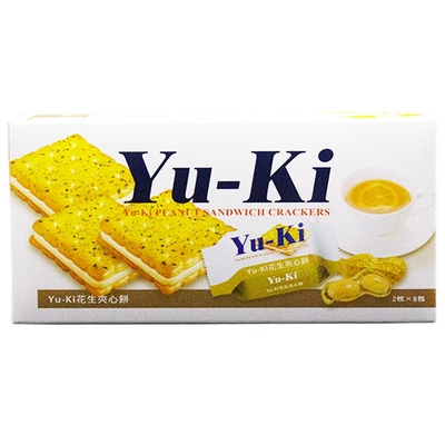 Yu-Ki花生夾心餅150G