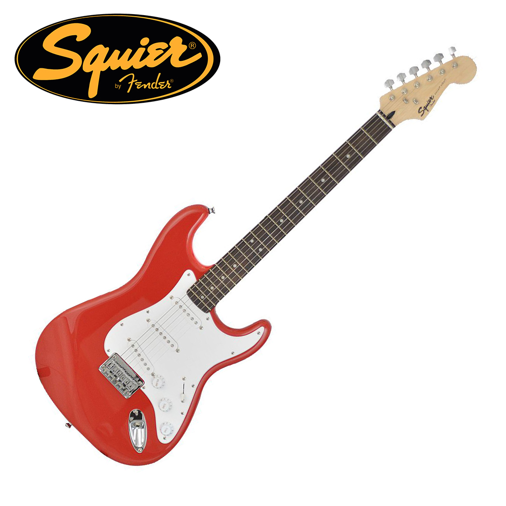 Squier Bullet Stratocaster FRD 電吉他 鮮紅色