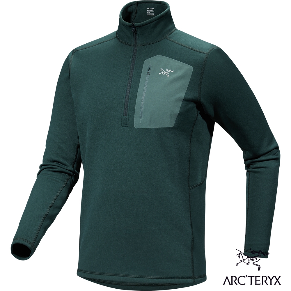 Arcteryx 始祖鳥 男 Rho 保暖刷毛套頭衫 皮西亞斯綠