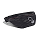 Adidas 腰包 V-Day Waist Bag 男女款 黑 斜背包 側肩包 小包 緞布 愛心 愛迪達 GN2143 product thumbnail 1