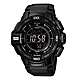 CASIO PRO TREK系列 酷炫黑冒險家專屬太陽能錶(PRG-270-1A)-黑x54mm product thumbnail 1