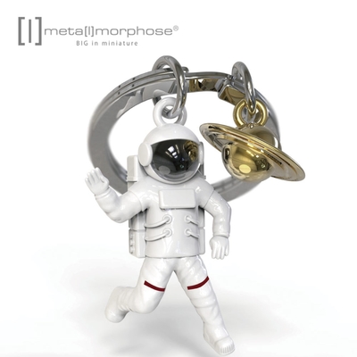 【Metalmorphose】MTM｜白色太空人鑰匙圈