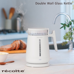 recolte 日本麗克特Double Wall Glass 玻璃電水壺RDG-1