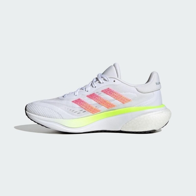 adidas supernova 3 w 女慢跑鞋-白粉黃-hq1805