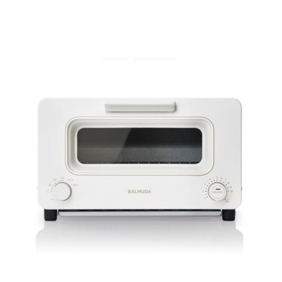 送7-11商品卡300元★BALMUDA百慕達The Toaster 蒸氣烤麵包機白色送餐夾烤箱K05C-WH