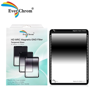 EverChrom 彩宣 Reverse-GND 1.2T奈米鋼化反向漸層鏡-內含磁鐵框市價1050元