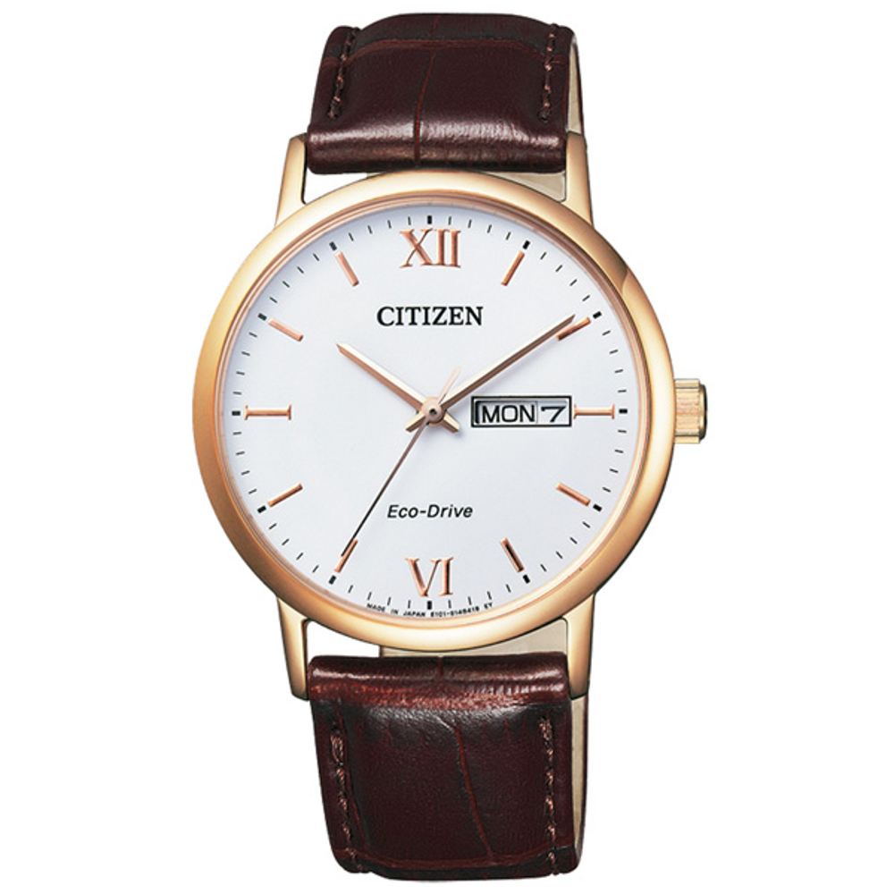 CITIZEN Eco-Drive 羅馬快報星日期男錶(BM9012-02A)-39mm