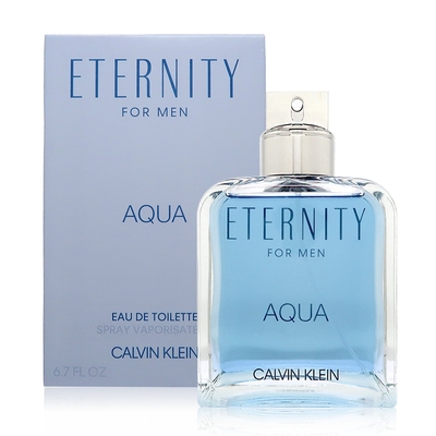 Calvin Klein CK Eternity Aqua 永恆之水男性淡香水 EDT 200ml (平行輸入)