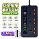 【FJ】萬能2米PD20W+QC3.0快充可定時插座FMX5(1PD/3插座/4USB) product thumbnail 2