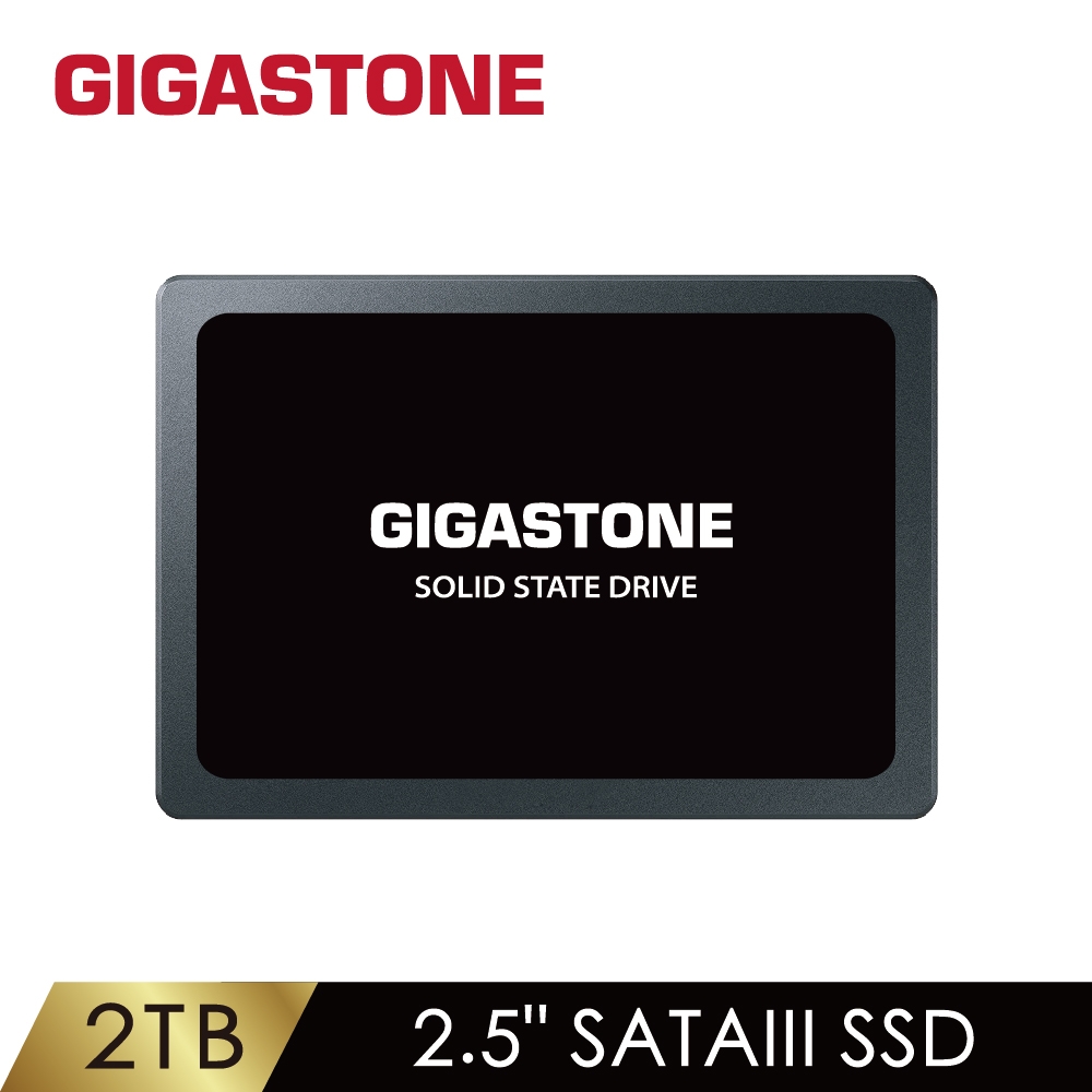 GIGASTONE 2TB SATA III 2.5吋高效固態硬碟