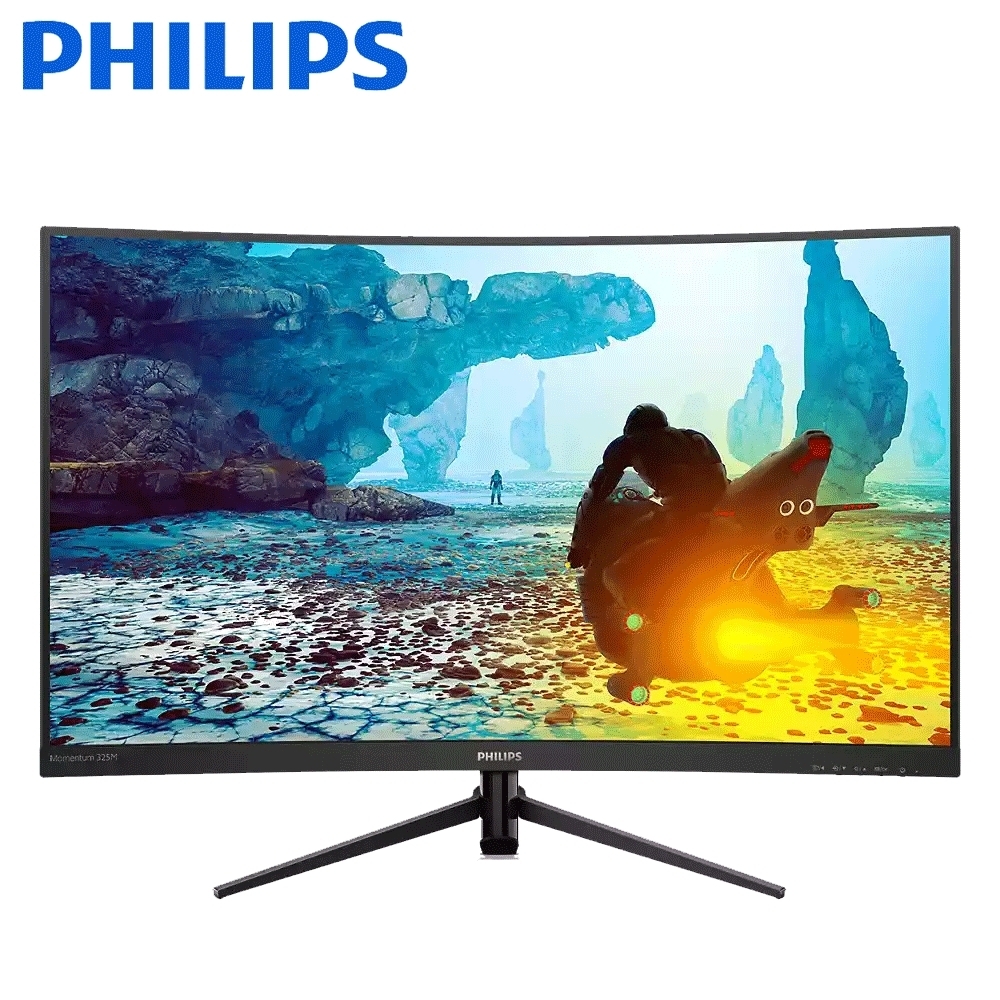 PHILIPS 325M8C 32型2K曲面電腦螢幕支援FreeSync 高刷新144Hz 1ms