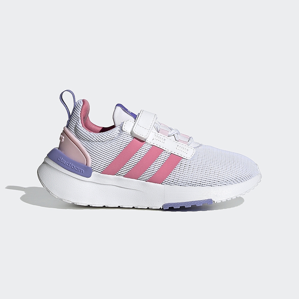 ADIDAS RACER TR21 中大童休閒鞋-粉-GX3494